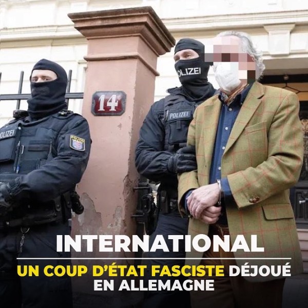Un coup d’état fasciste déjoué en&nbsp;Allemagne