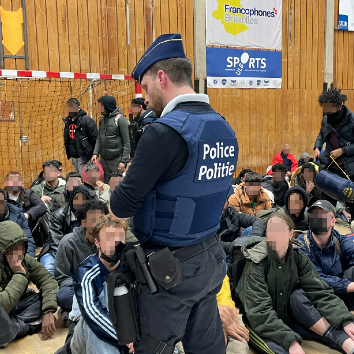 Un an après l&rsquo;occupation fédérale, 150 demandeur·ses d&rsquo;asile expulsé·es par&nbsp;l&rsquo;ULB