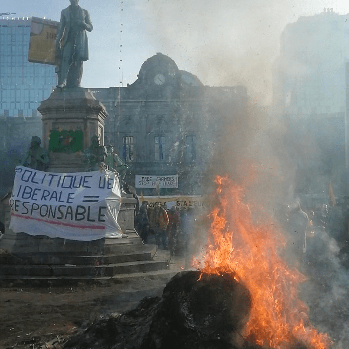 La colère des agriculteur·rices gronde contre&nbsp;l&rsquo;Europe