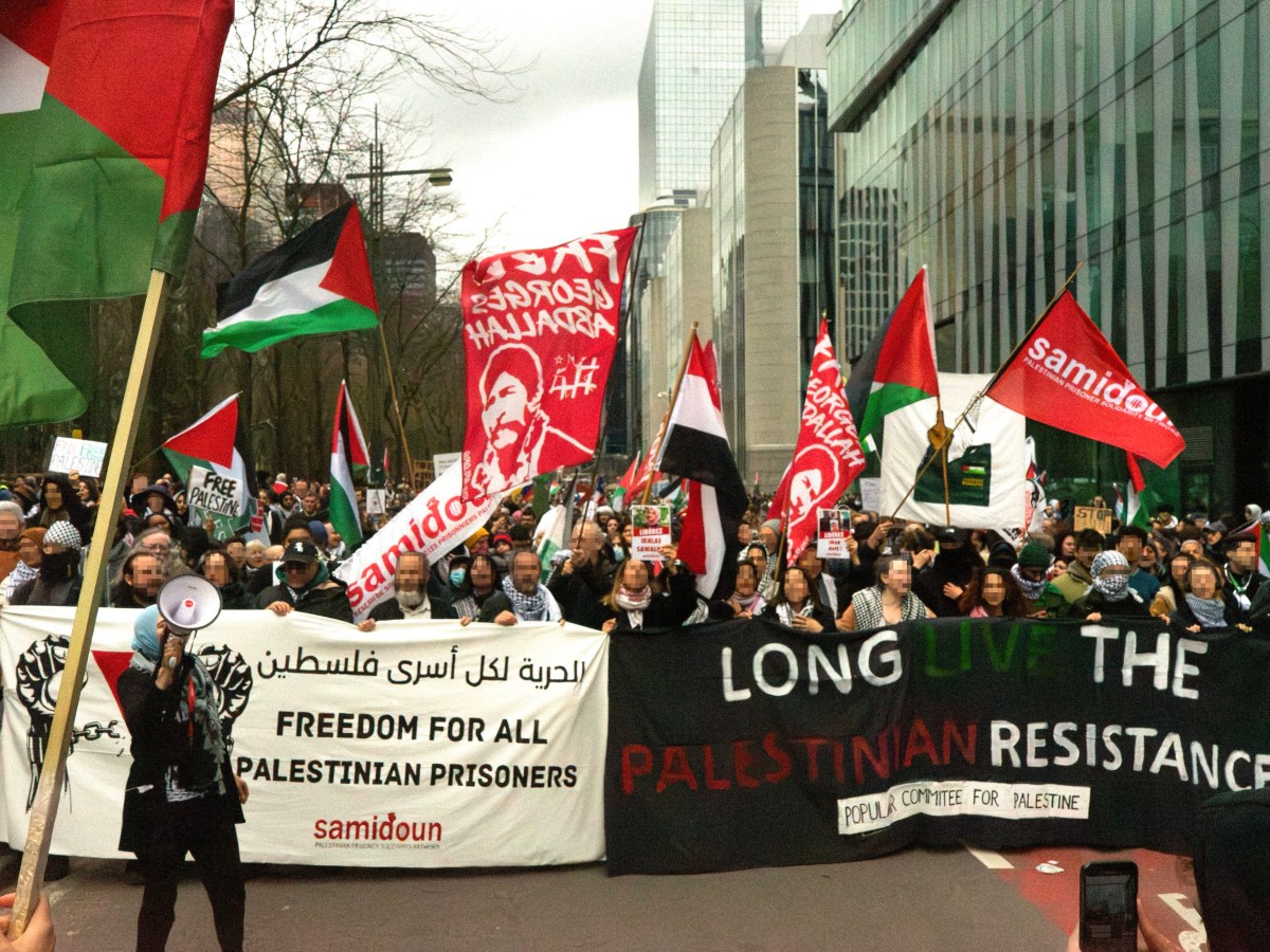 Palestine : 30 000 personnes à Bruxelles pour la&nbsp;Palestine