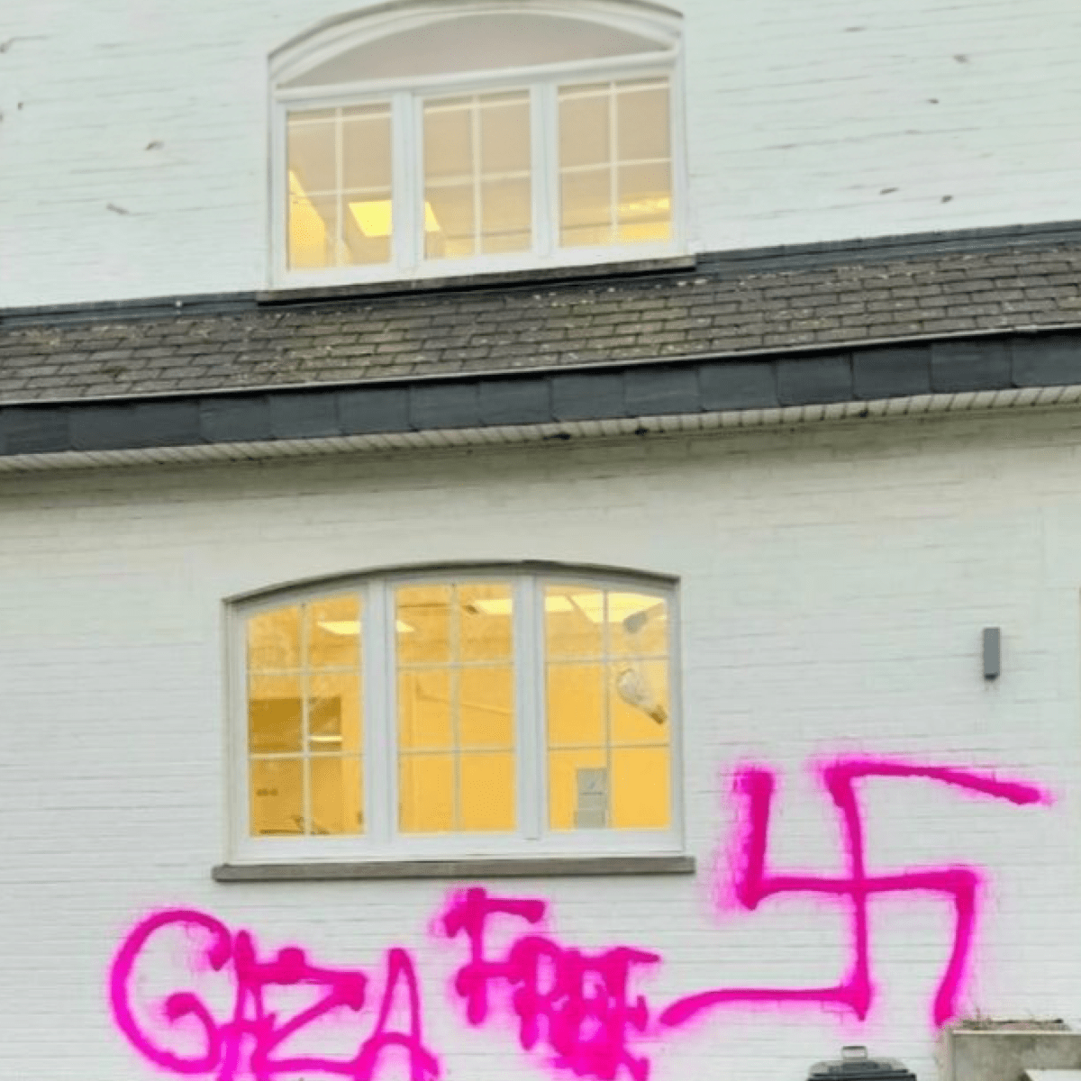 Belgique : un tag antisémite sur une maison à&nbsp;Fléron