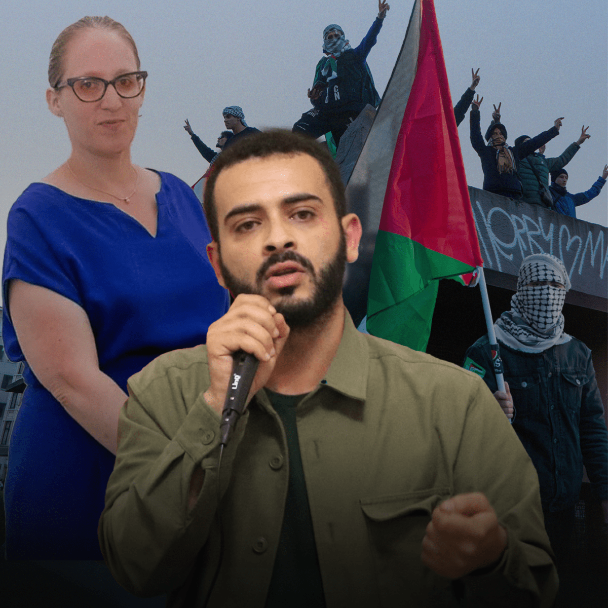 BELGIQUE : Nicole de Moor demande la révocation du statut de réfugié de Mohammed Khatib, réfugié politique&nbsp;palestinien