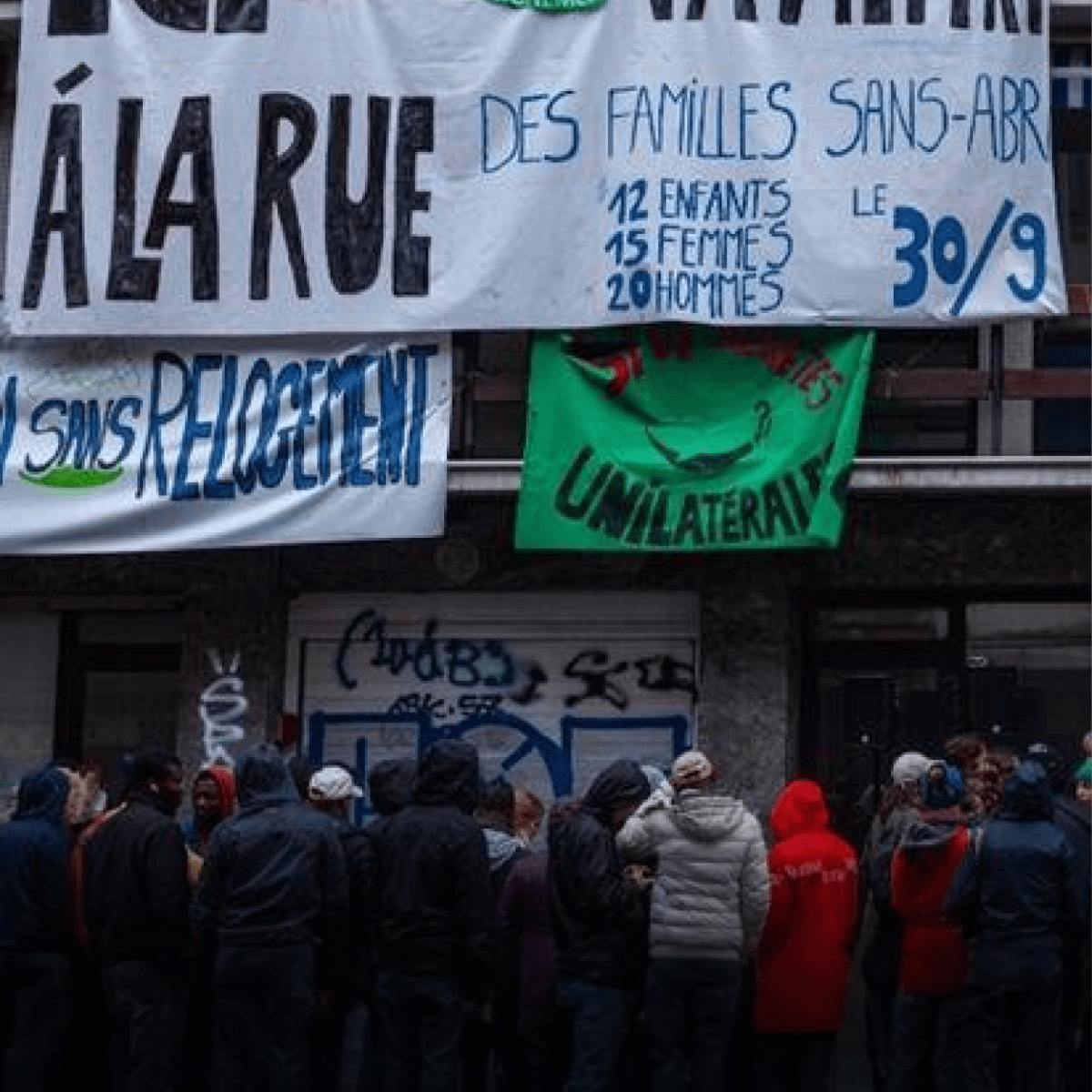 Une occupation de sans-papiers menacée d&rsquo;expulsion par le syndicat&nbsp;CSC