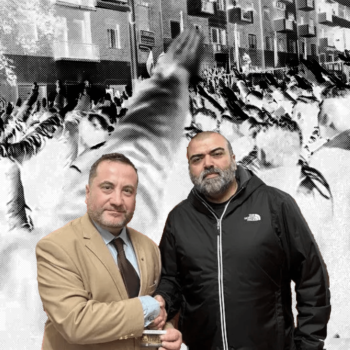 Bruxelles – Un candidat Vlaams Belang pose devant un symbole de Mussolini et glorifie le&nbsp;fascisme