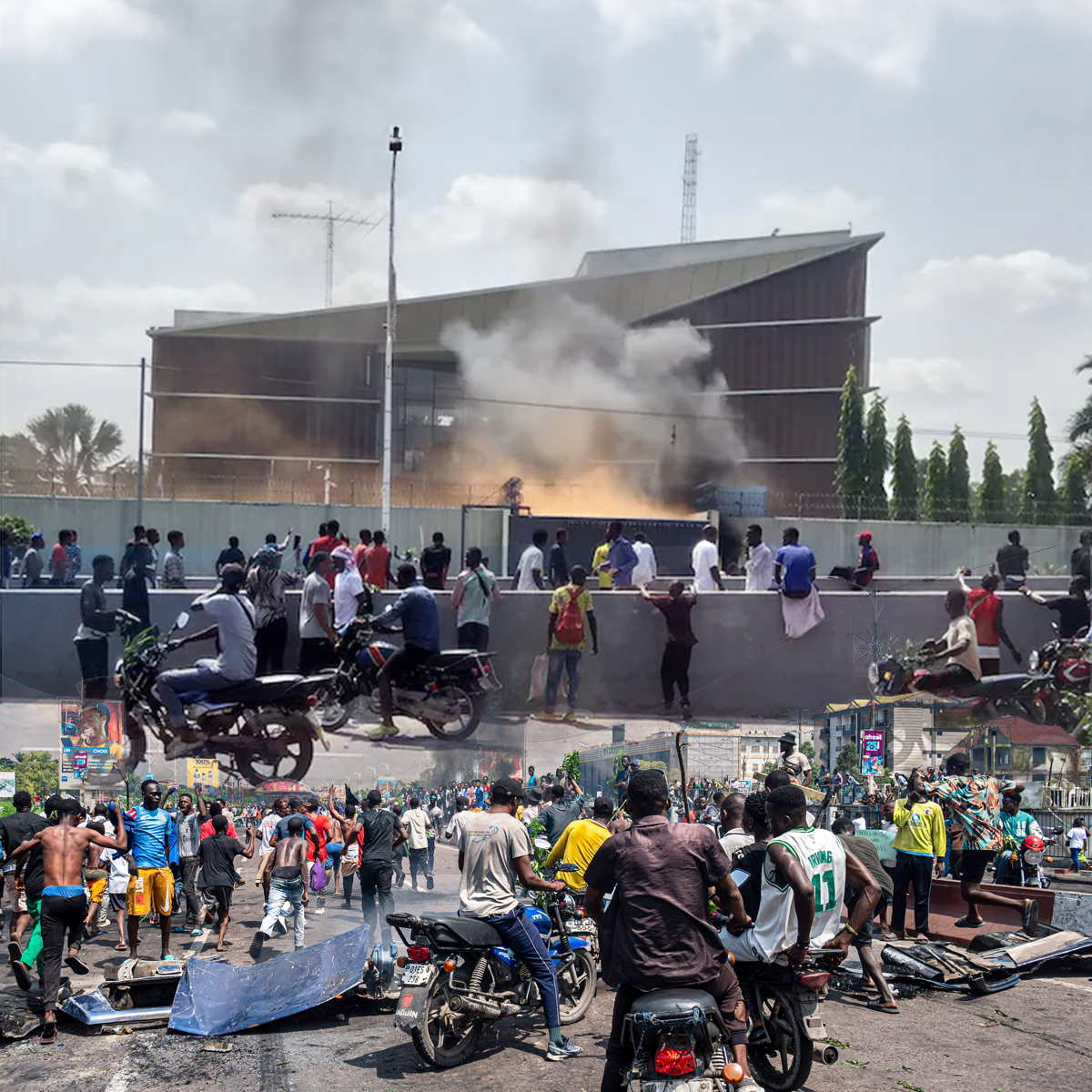 Congo&nbsp;: l’ambassade de Belgique attaquée pour dénoncer la complicité de l&rsquo;ex-puissance coloniale