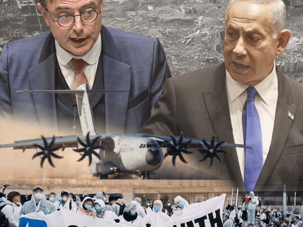 La Belgique autorise à nouveau la livraison d&rsquo;armes à Israël – Une action de masse organisée&nbsp;!