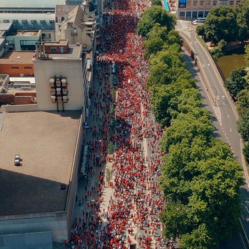 110 000 PERSONNES MANIFESTENT À BRUXELLES POUR LA&nbsp;PALESTINE