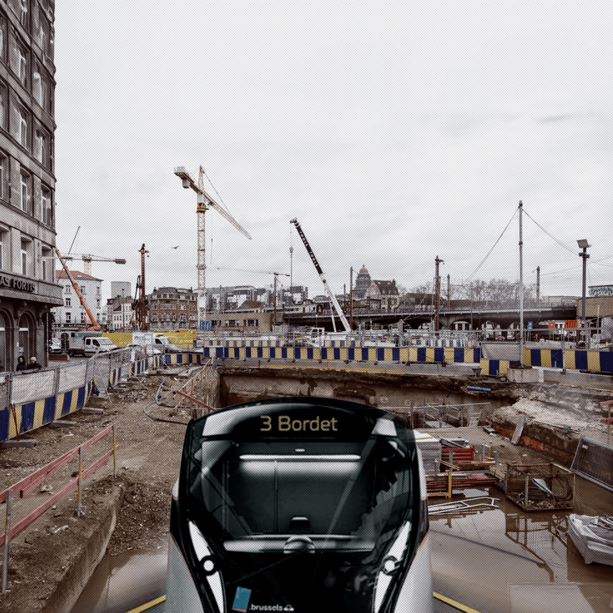 Bruxelles : Le chantier du métro 3 détruira le Palais du Midi&nbsp;!