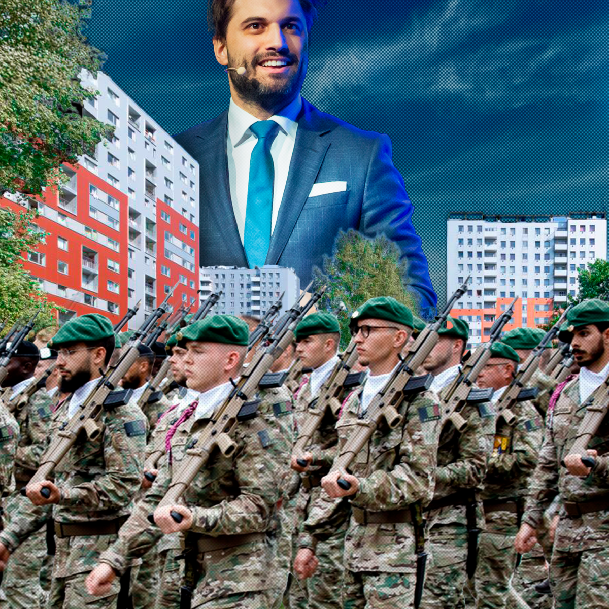 Casques bleus à Gaza, l’armée au Peterbos : le Georges-Louis Show sur&nbsp;RTL