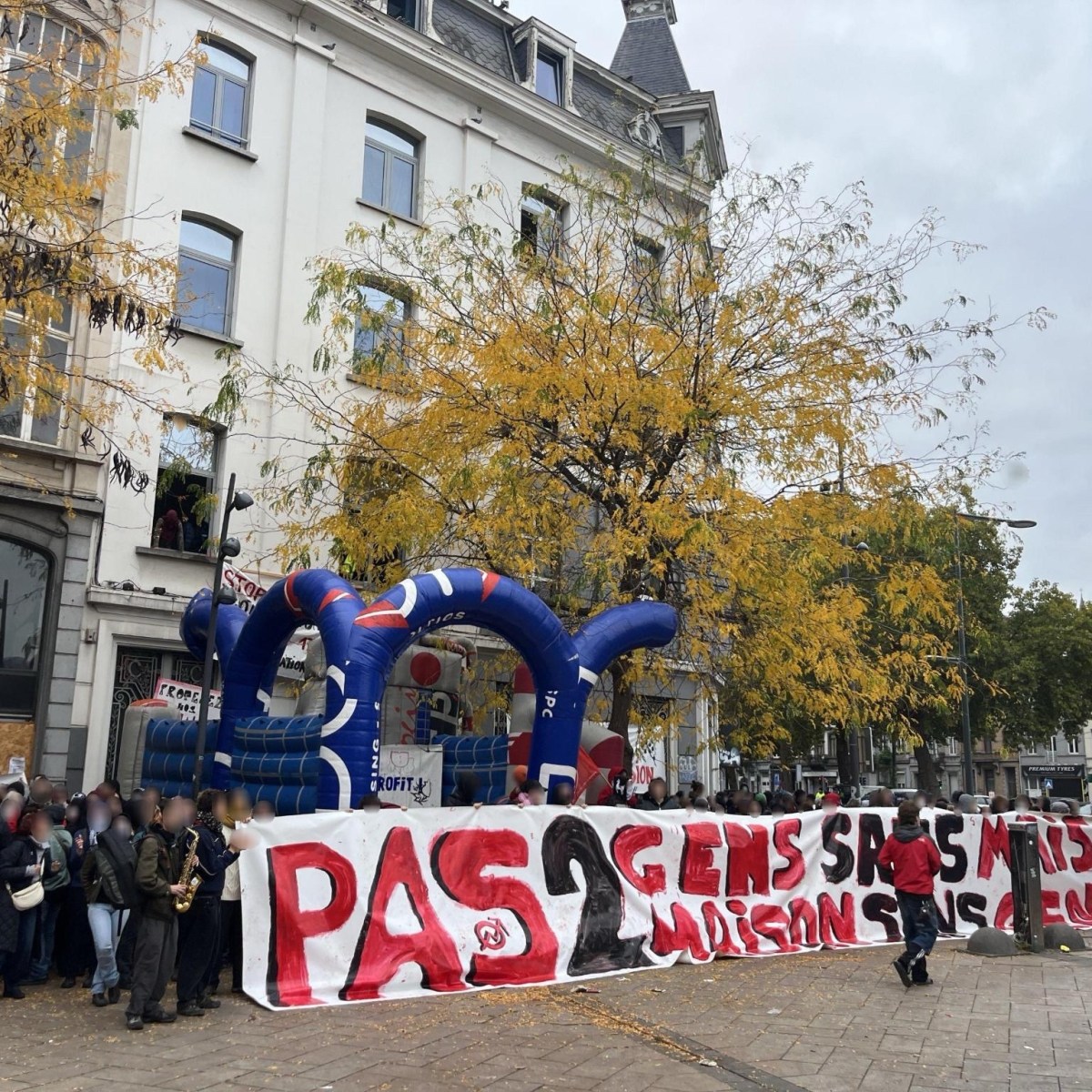 EXPULSION DE L’OCCUPATION ZONE NEUTRE, LA POLICE INTERVIENT&nbsp;VIOLEMMENT