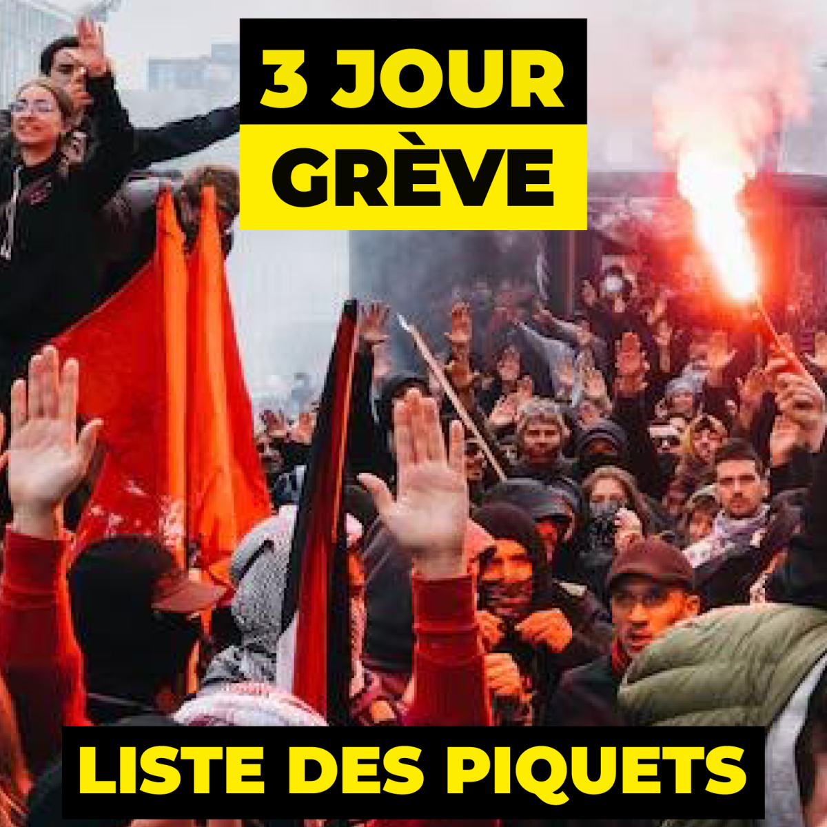 3 jour de grèves contre l&rsquo;Arizona, des blocages partout en&nbsp;Belgique