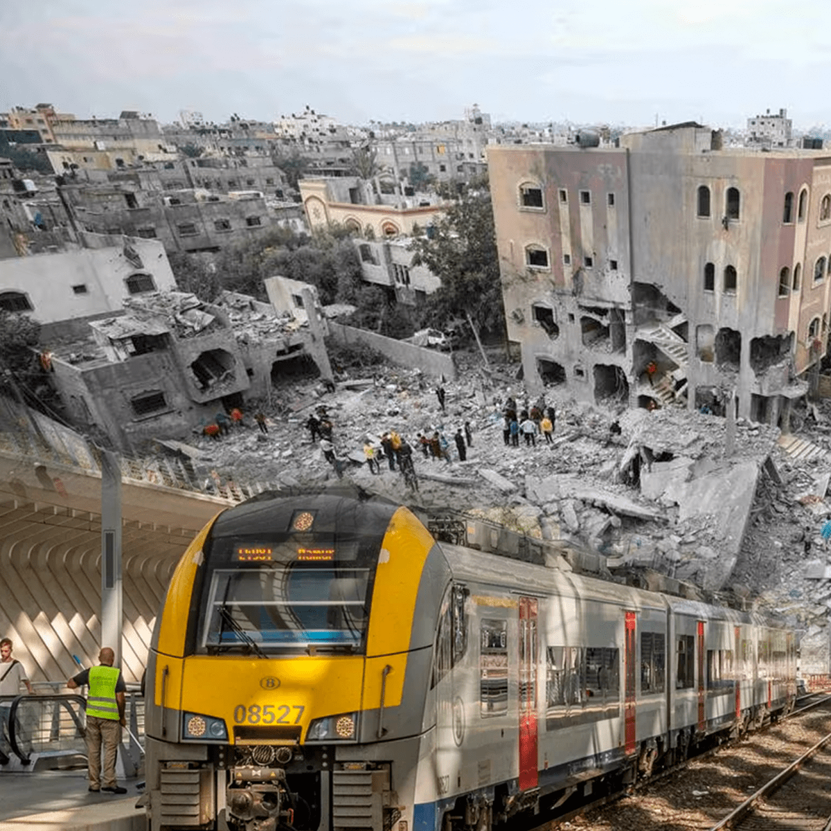 Palestine : Quand la SNCB confie ses trains à une entreprise impliquée dans la colonisation&nbsp;israélienne