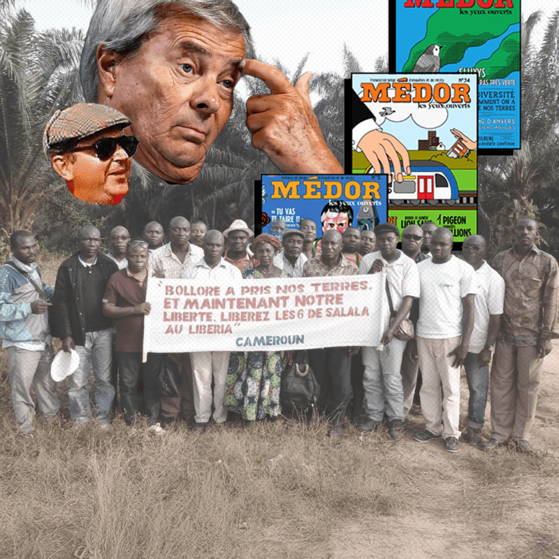 MÉDIAS: Quand l&rsquo;entreprise Socfin détenu par le milliardaire d&rsquo;extrême droite Bolloré veut faire taire le média belge&nbsp;Médor