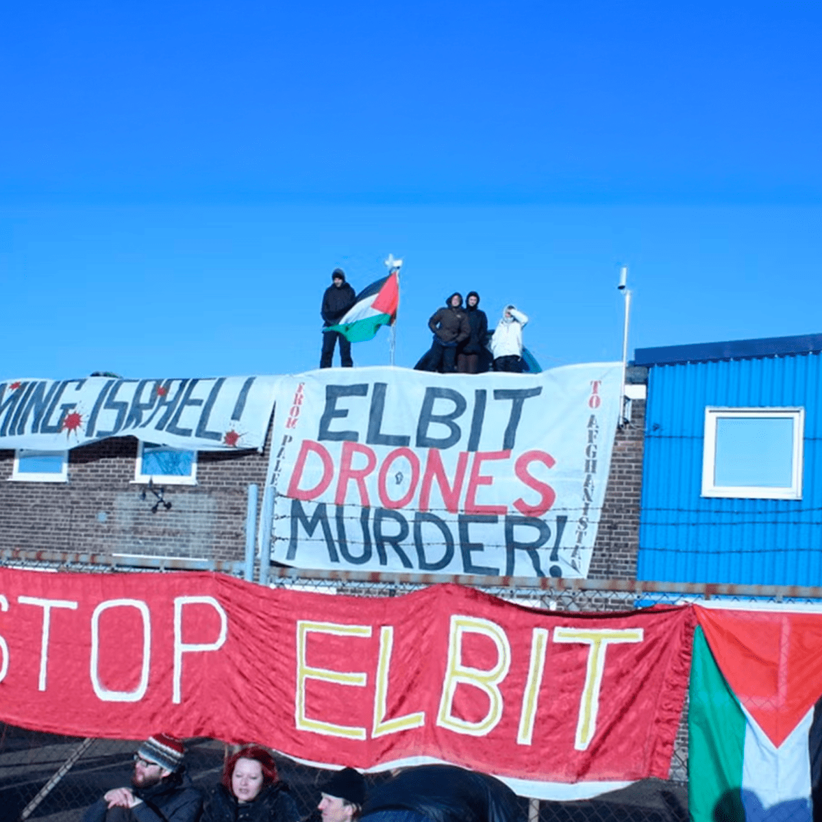 Carte Blanche de Stop Elbit – En Belgique, on poursuit les militant·es, pas les marchands&nbsp;d&rsquo;armes