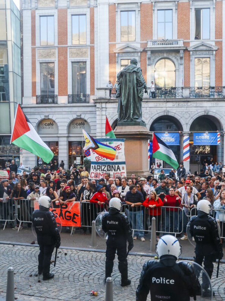 Répression : Perquisitions à Liège après une manifestation contre Georges-Louis&nbsp;Bouchez