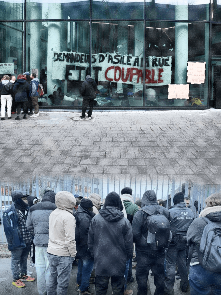 expulsion : Brigade Anti-Bandistisme, policiers antiémeutes … Tout ça pour mettre des demandeurs d&rsquo;asile à la&nbsp;rue