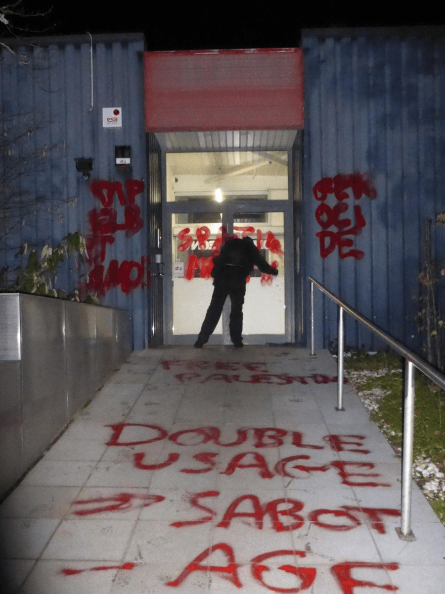 Palestine : UNE ENTREPRISE D&rsquo;ARMEMENT LIÉE À ELBIT ATTAQUÉE À&nbsp;LIÈGE